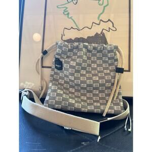 Moreau Paris Tuelle PM Drawstring Crossbody Bag — Monogram Canvas